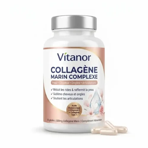 Collagène marin hydrolysé type 1 60 gélules